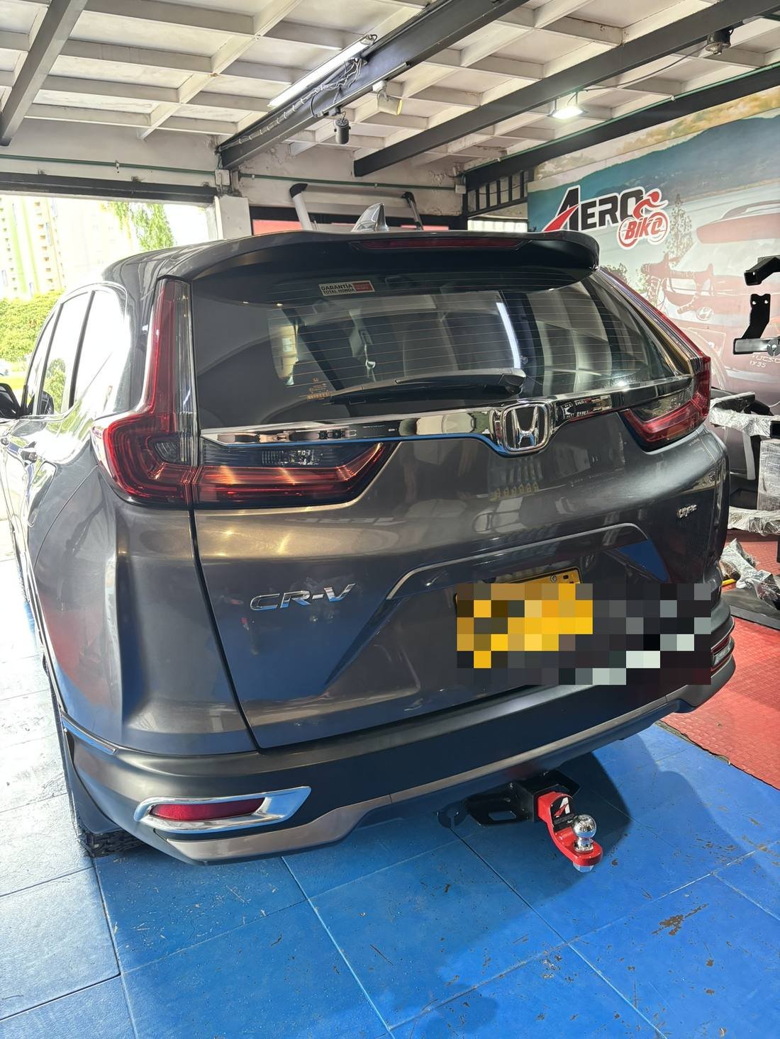 Instalación tiro de arrastre Honda CR-V