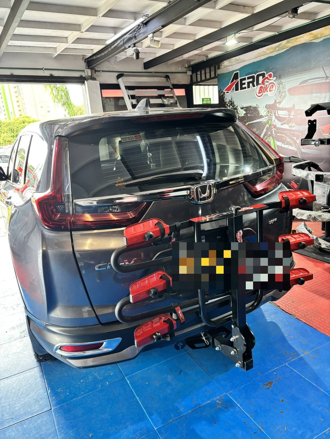 Instalación tiro de arrastre Honda CR-V