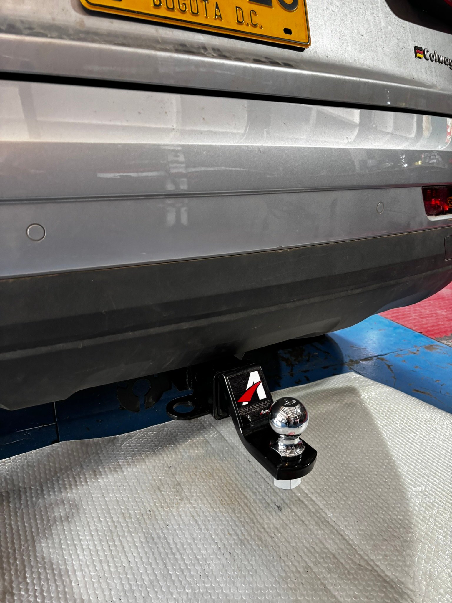Instalación tiro de arrastre Audi Q3