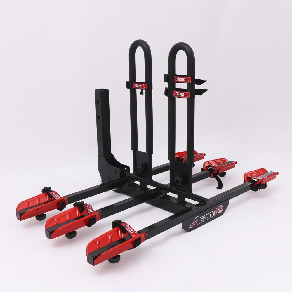 Portabicicletas AeroBike abatible manual para 2 bicicletas
