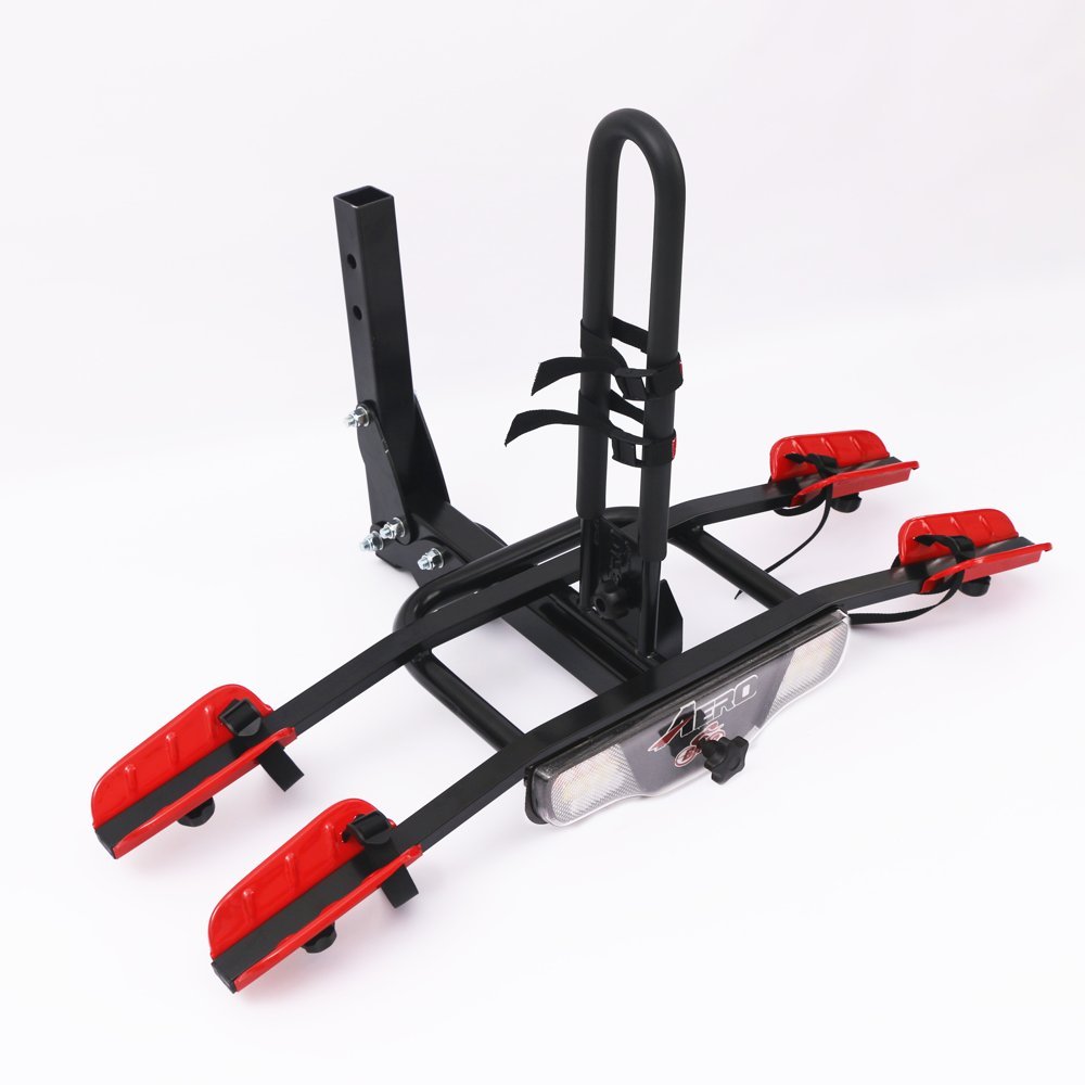 Portabicicletas AeroBike premium con luces para 2 bicicletas